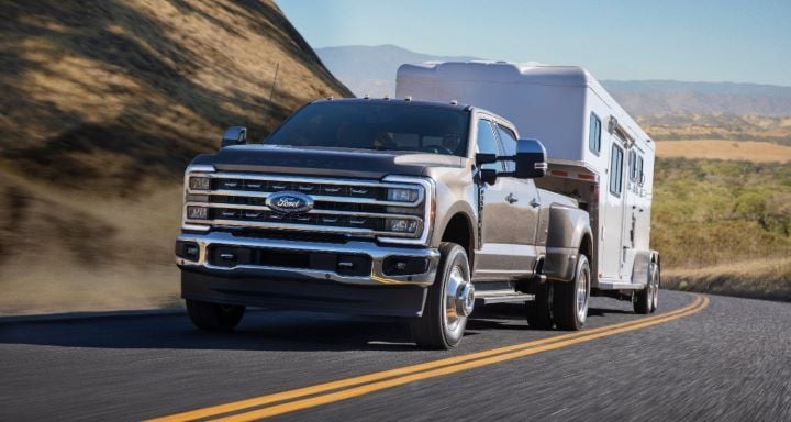 The Ford F-350 Super Duty truck topped the list of the most durable models on the list. - IMAGE: Ford