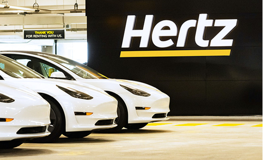 Tesla at Hertz