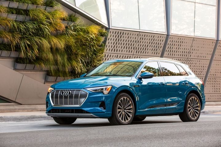 Audi luxury electric SUV e-tron in carmaker's current EV lineup. - IMAGE: Audi
