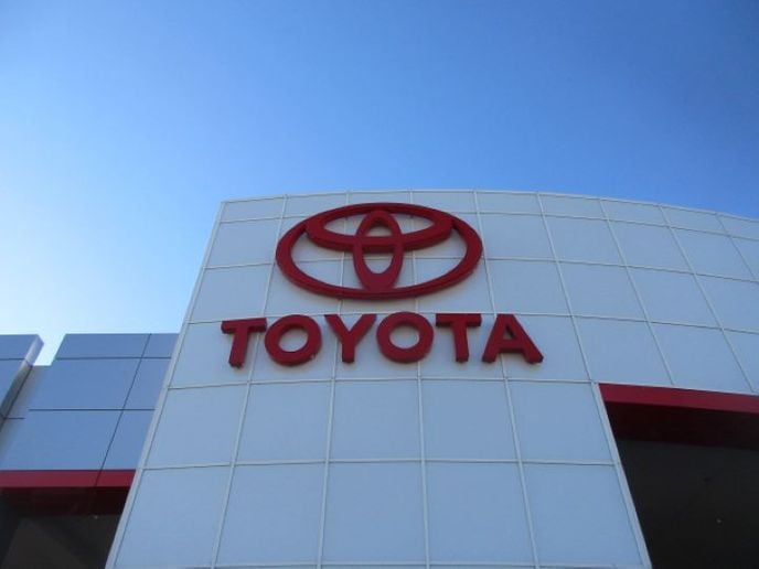 Sales and production rose for the first time in two years for the Japanese brand. - IMAGE: Toyota