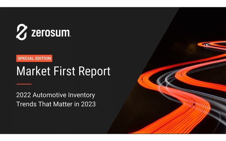 From inventory and pricing trends to future predictions, this report provides everything auto dealers need to know to prepare for a successful year in 2023. - IMAGE: Zero Sum