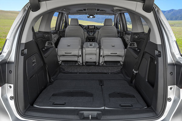 2022 honda odyssey trunk