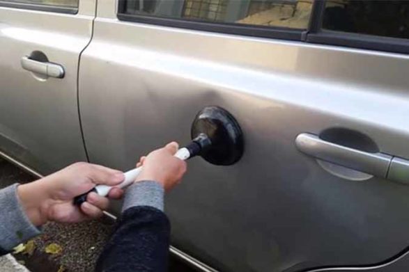 a car door dent fixer