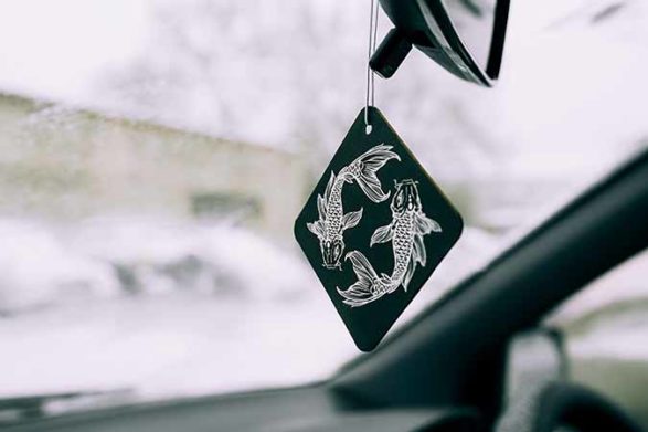 a DIY car air freshener