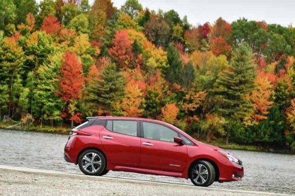 a 2020 nissan leaf s plus