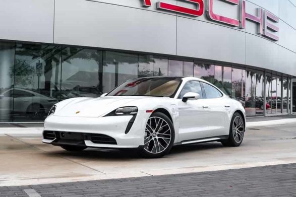 a 2020 porsche taycan 4s