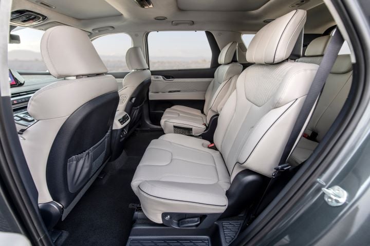 The NHTSA is investigating 2020 to 2023 models of the Palisade to determine the scope of the seat belt issue. - Hyundai