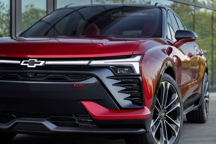 The 2024 Chevrolet Blazer EV was among 30 vehicles IIHS tested for AEB performance. The group rated the SUV and the model's 2025 year good. - Chevrolet